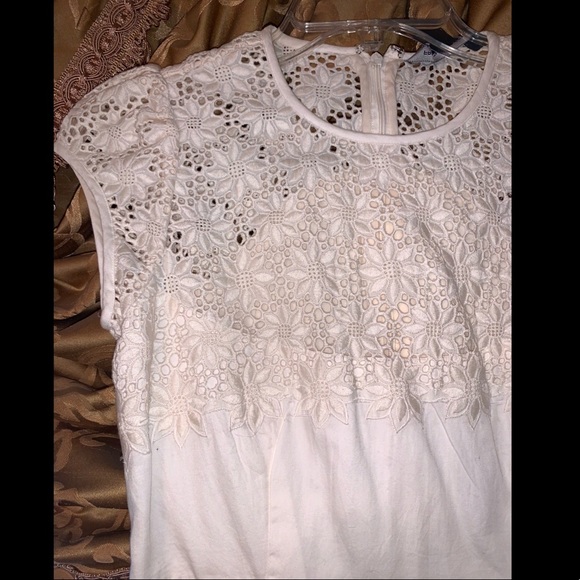 French Connection Off White Daisy Dress - Picture 3 of 8